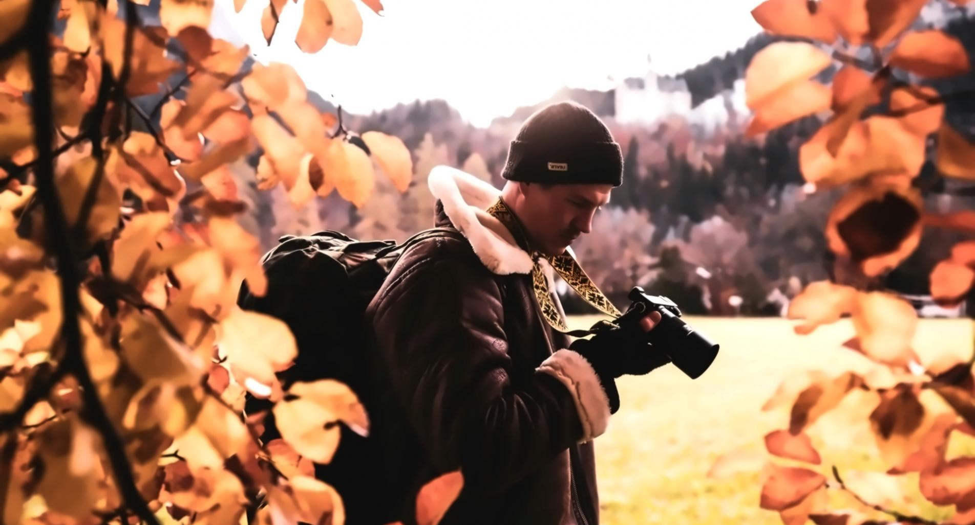 Night photography equipment and camera setup in low-light environment